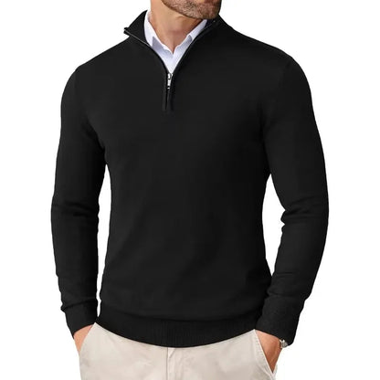 Men's Classic Half-Zip Sweater