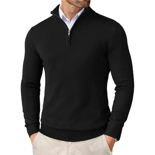 Men's Classic Half-Zip Sweater
