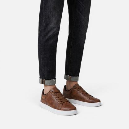Men's Classic Leather Driving Sneakers