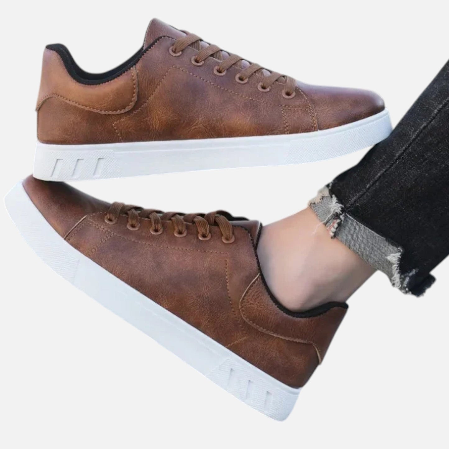 Men's Classic Leather Driving Sneakers