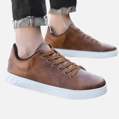 Men's Classic Leather Driving Sneakers