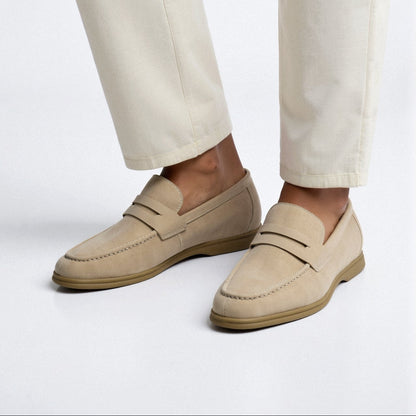Men's Classic Loafers - Stylish Faux Leather Loafer Shoes