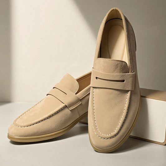 Men's Classic Loafers - Stylish Faux Leather Loafer Shoes