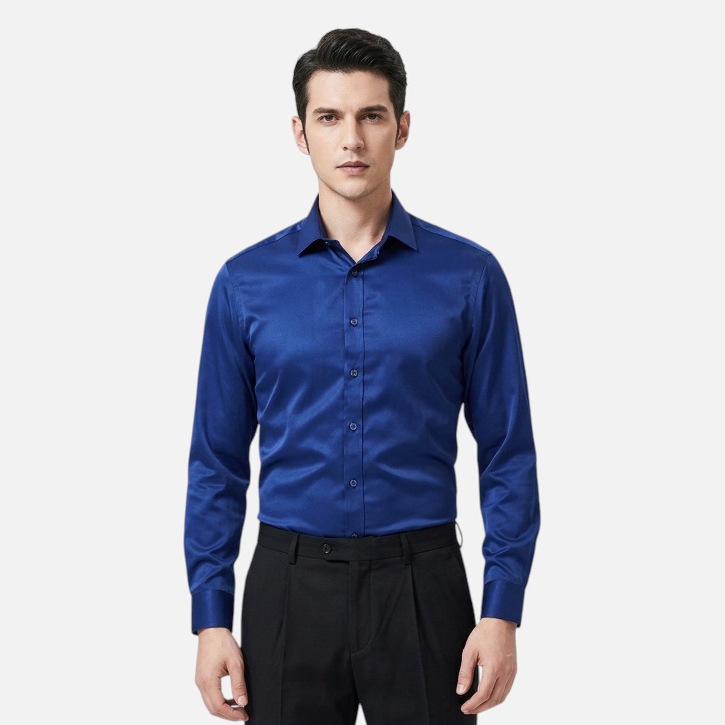 Men's Classic Long Sleeve Business Shirt