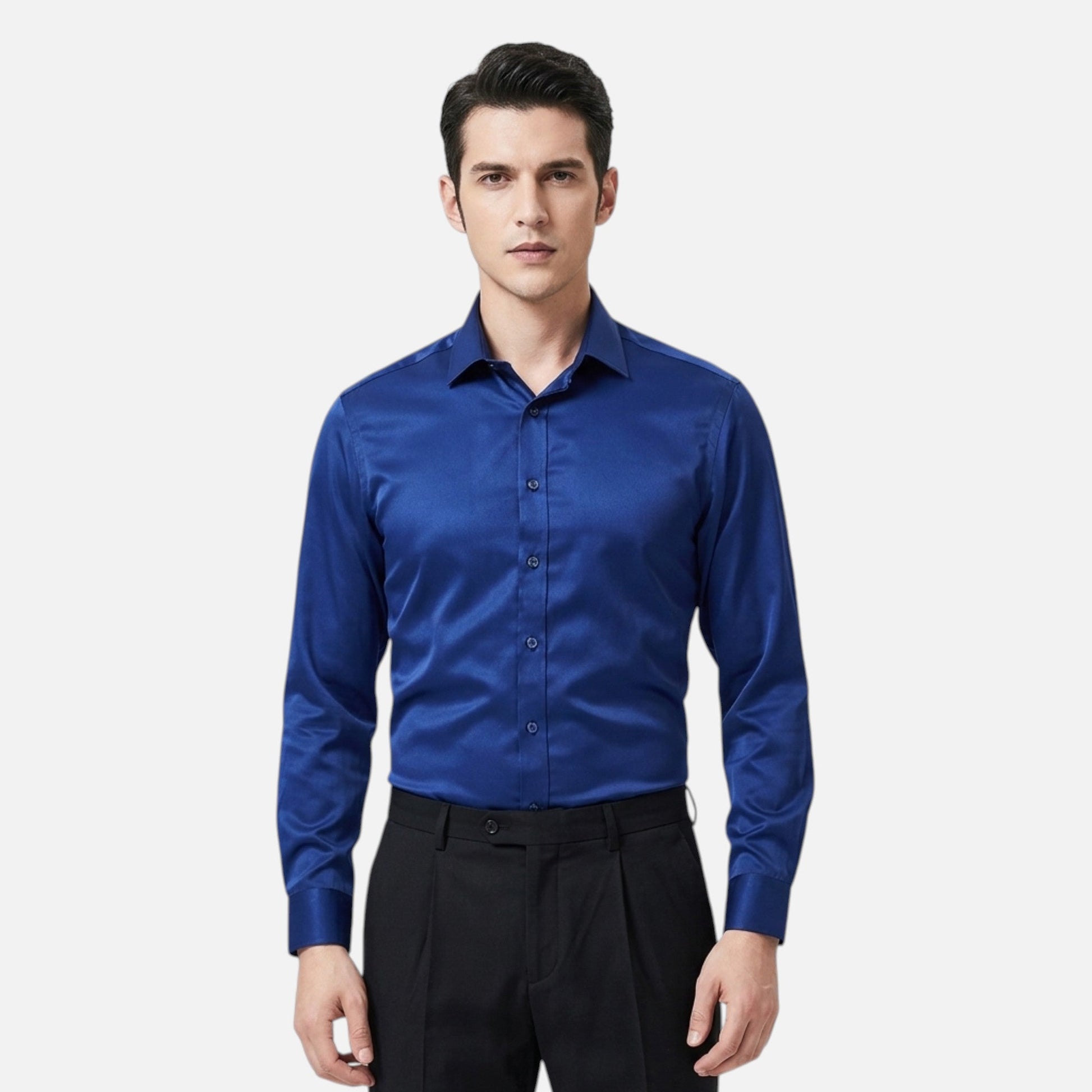 Men's Classic Long Sleeve Business Shirt