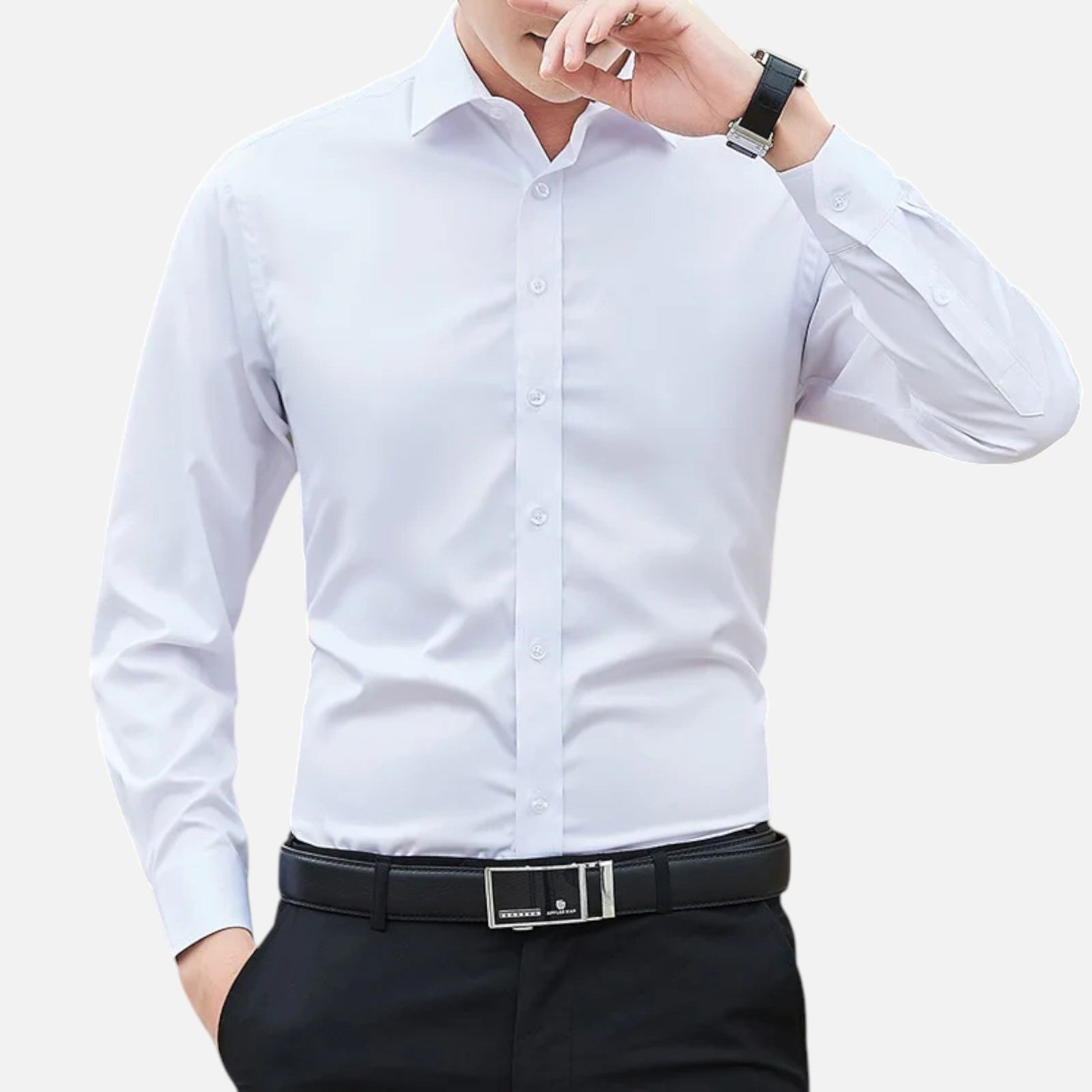 Men's Classic Long Sleeve Business Shirt