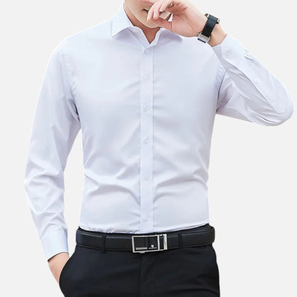 Men's Classic Long Sleeve Business Shirt