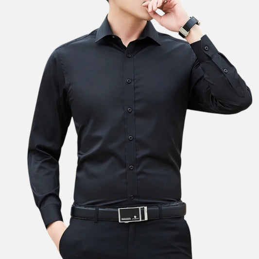 Men's Classic Long Sleeve Business Shirt