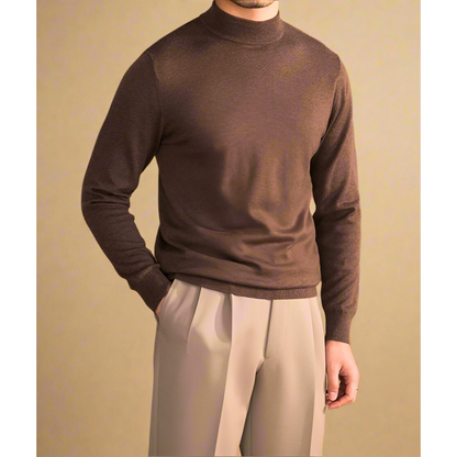 Men's Classic Roll Neck Sweater