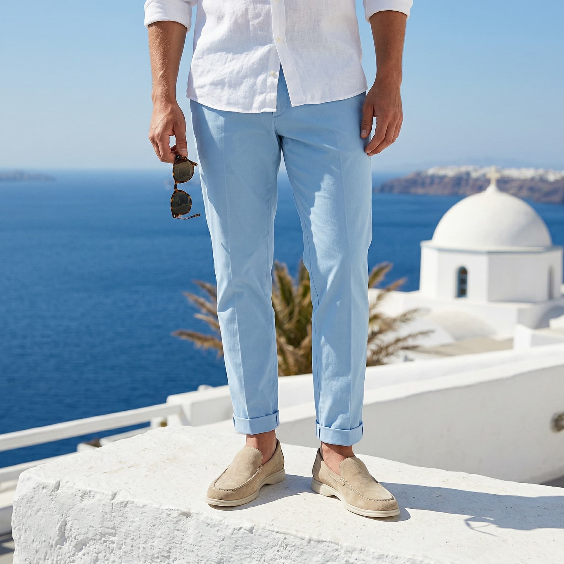 Men's Classic Suede Loafers