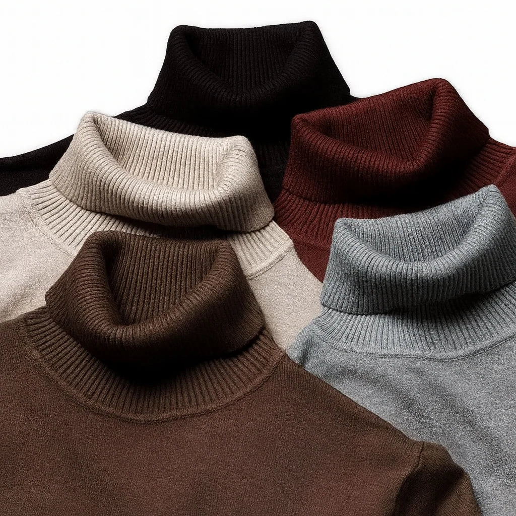 Men's Classic Turtleneck Sweater