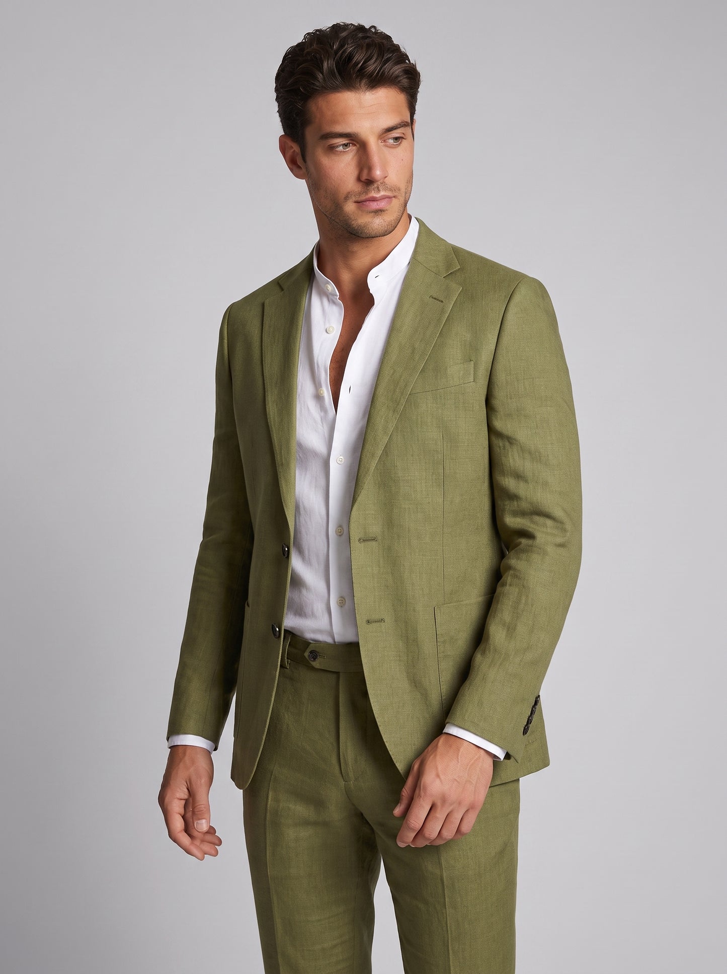 Men's Classic Two Button Wedding Suit Set