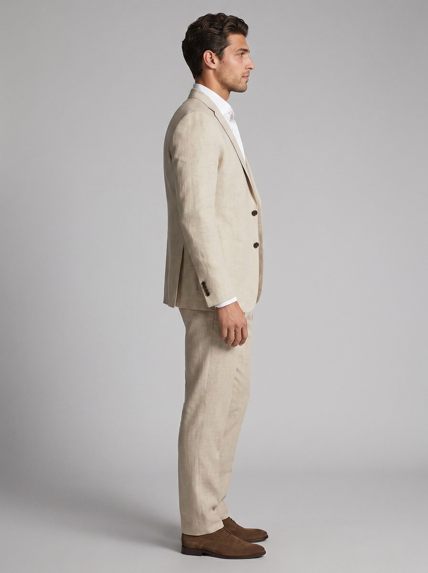 Men's Classic Two Button Wedding Suit Set