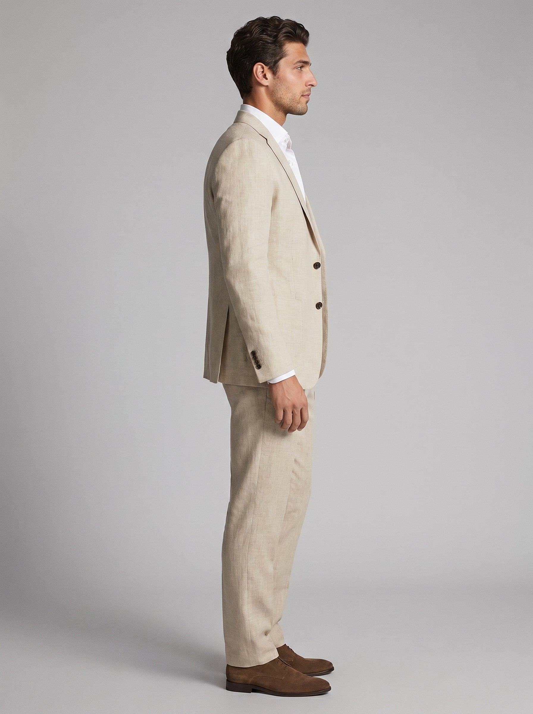 Men's Classic Two Button Wedding Suit Set