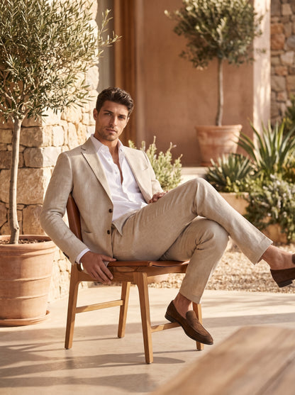 Men's Classic Two Button Wedding Suit Set