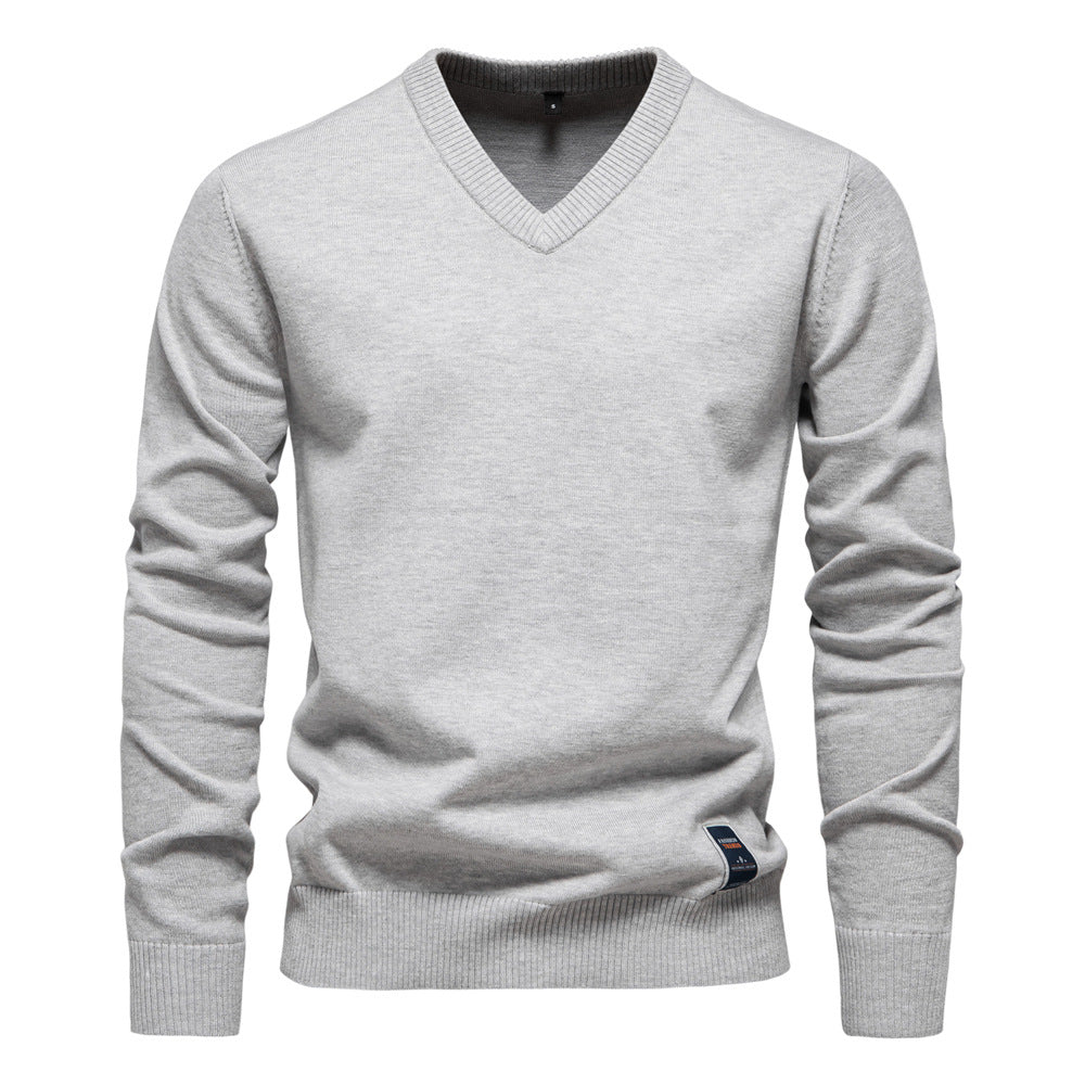 Men's Classic V-Neck Sweater