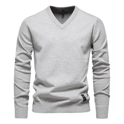 Men's Classic V-Neck Sweater