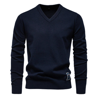 Men's Classic V-Neck Sweater