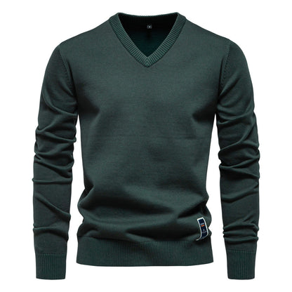 Men's Classic V-Neck Sweater