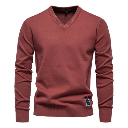 Men's Classic V-Neck Sweater