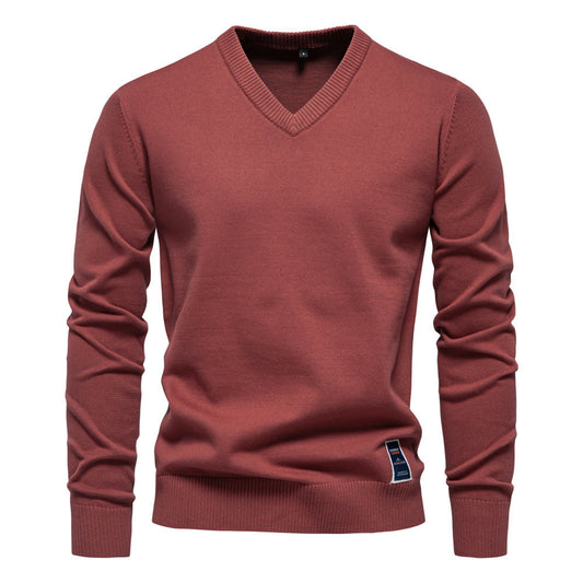 Men's Classic V-Neck Sweater