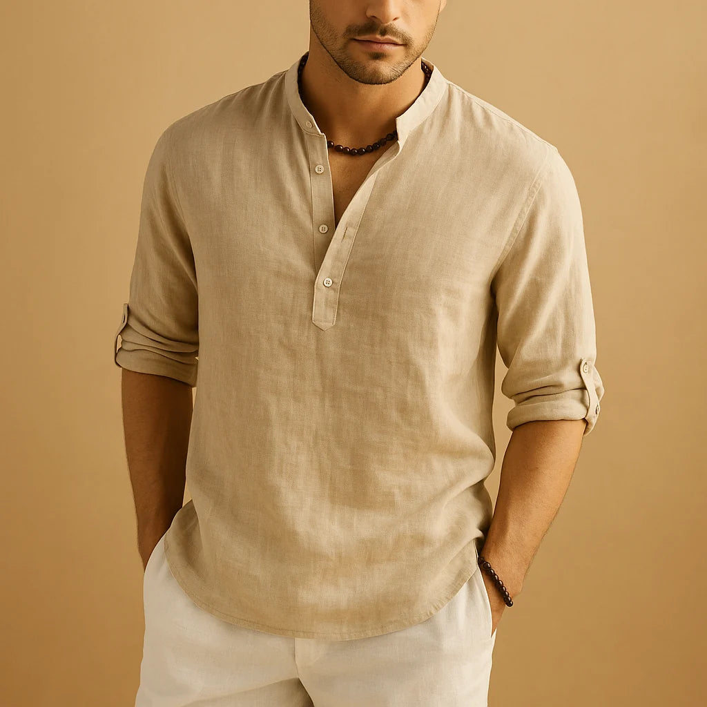 Men's Classic White Breathable Shirt