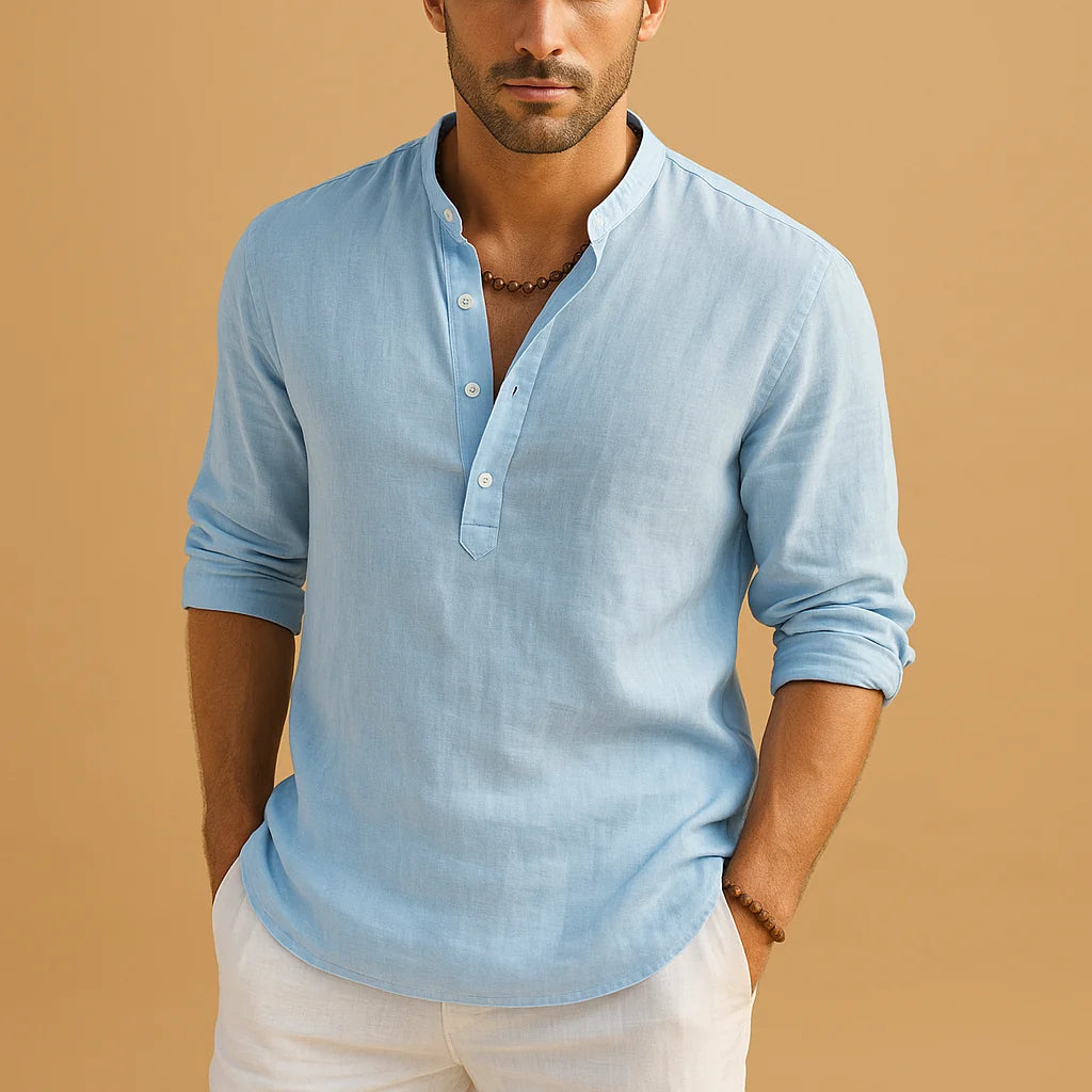Men's Classic White Breathable Shirt