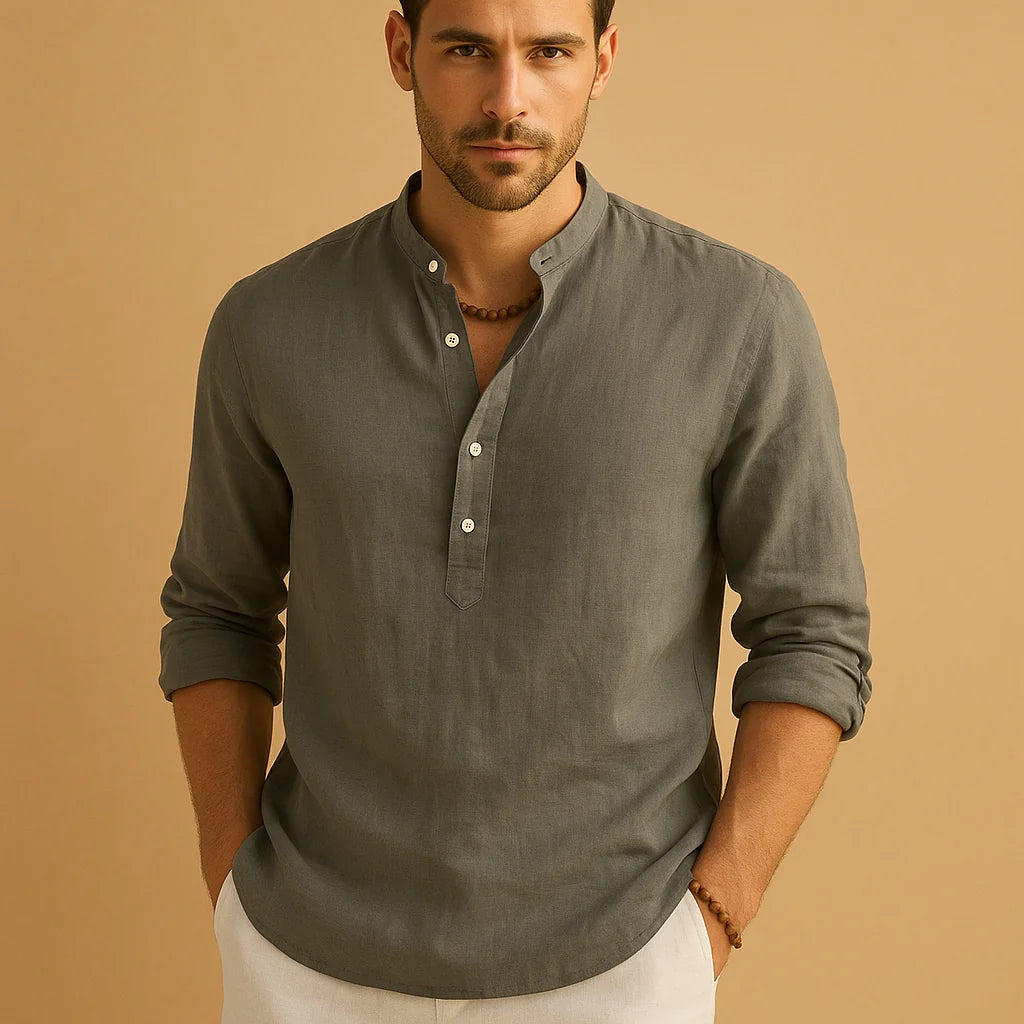 Men's Classic White Breathable Shirt