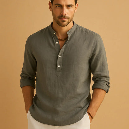 Men's Classic White Breathable Shirt