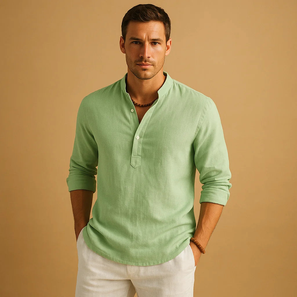 Men's Classic White Breathable Shirt
