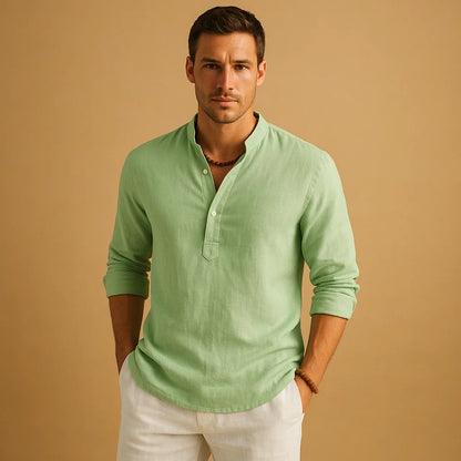 Men's Classic White Breathable Shirt