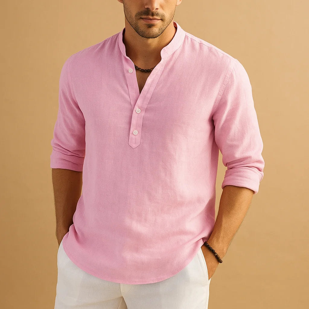 Men's Classic White Breathable Shirt