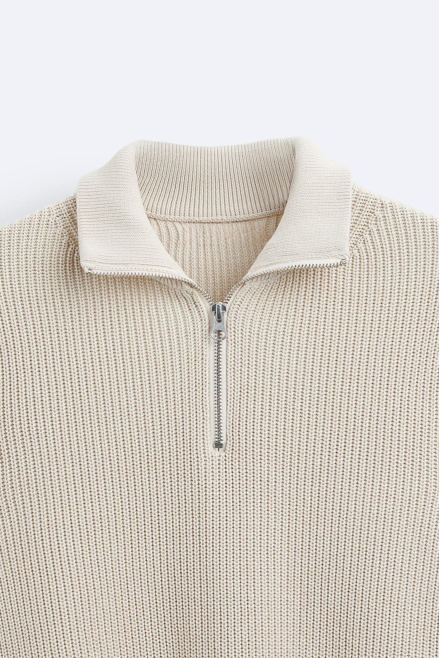 Men's Classic Wool Zip Sweater