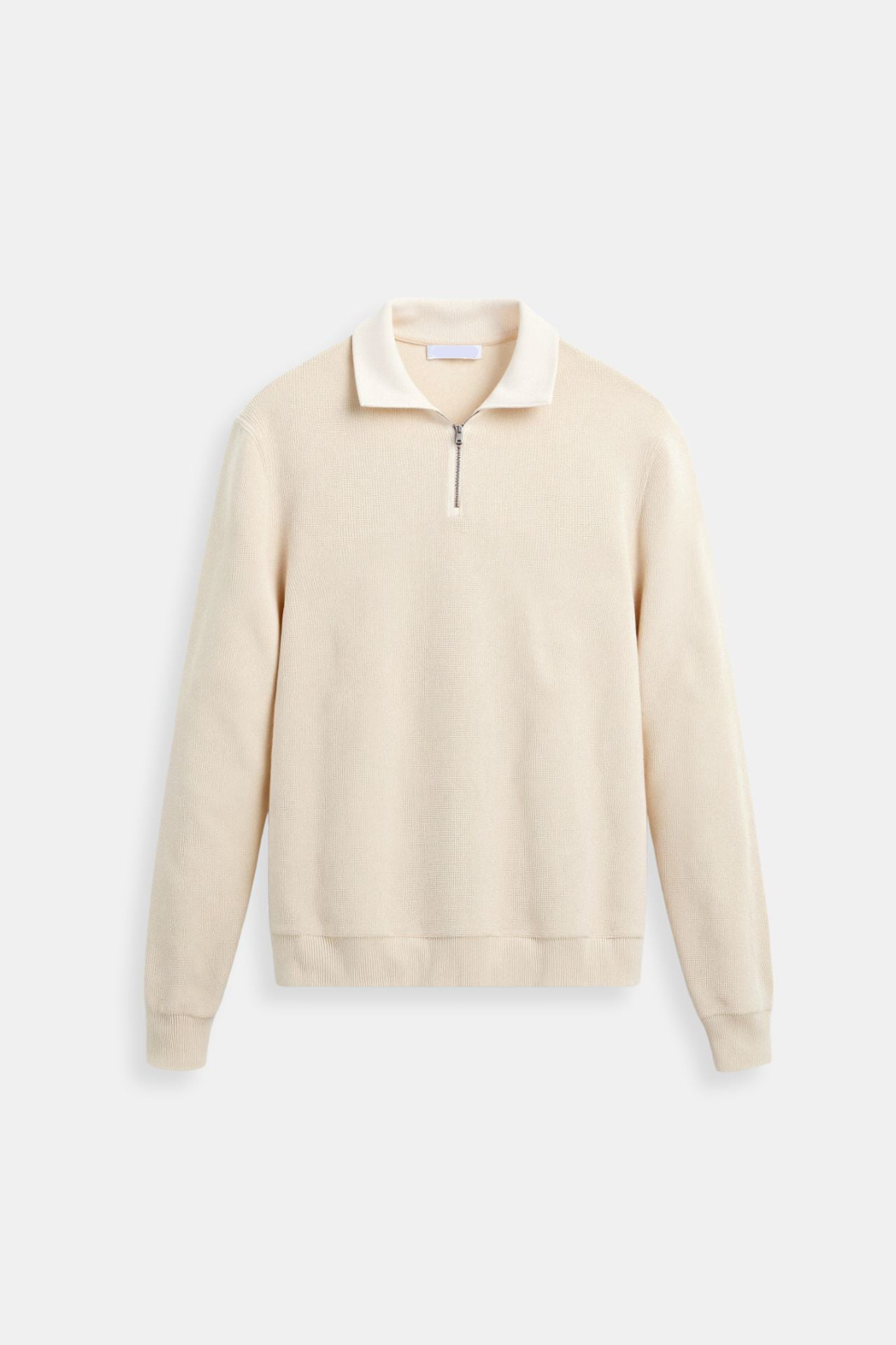 Men's Classic Wool Zip Sweater