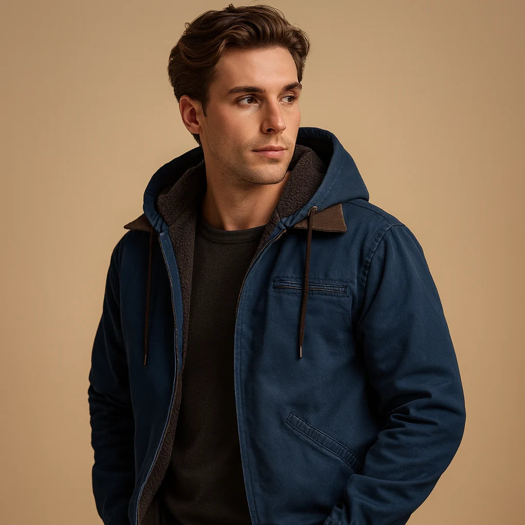 Men's Classic Zip-Up Hoodie