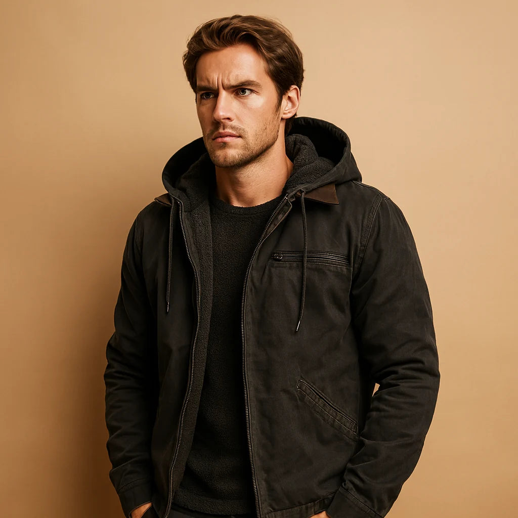 Men's Classic Zip-Up Hoodie