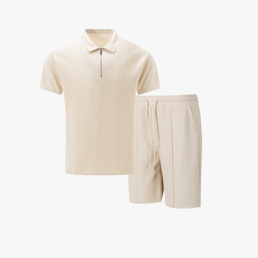 Men’s Co-Ord Set – Polo Shirt and Shorts