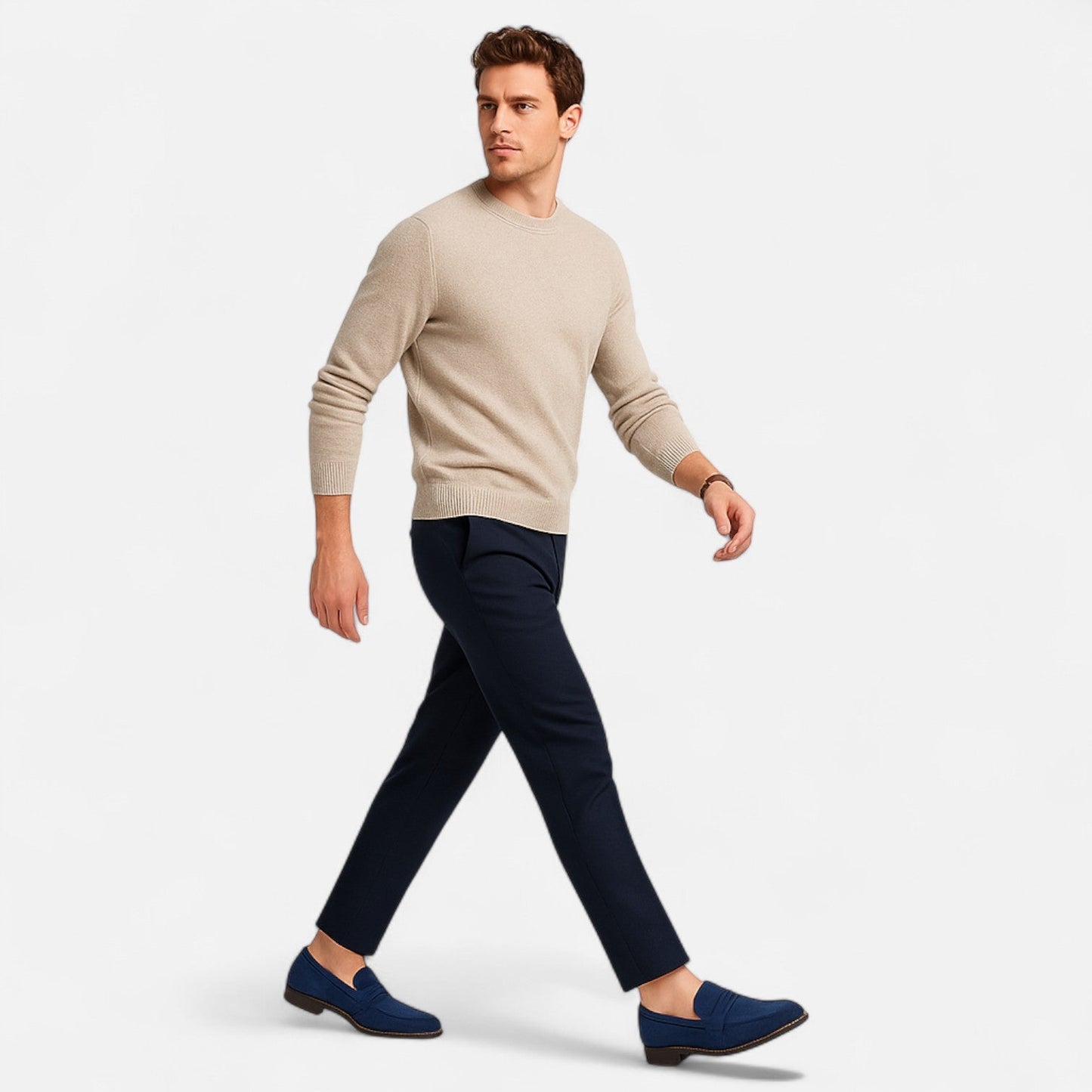 Men's Comfort Penny Loafers - Classic Slip-On Loafer Shoes