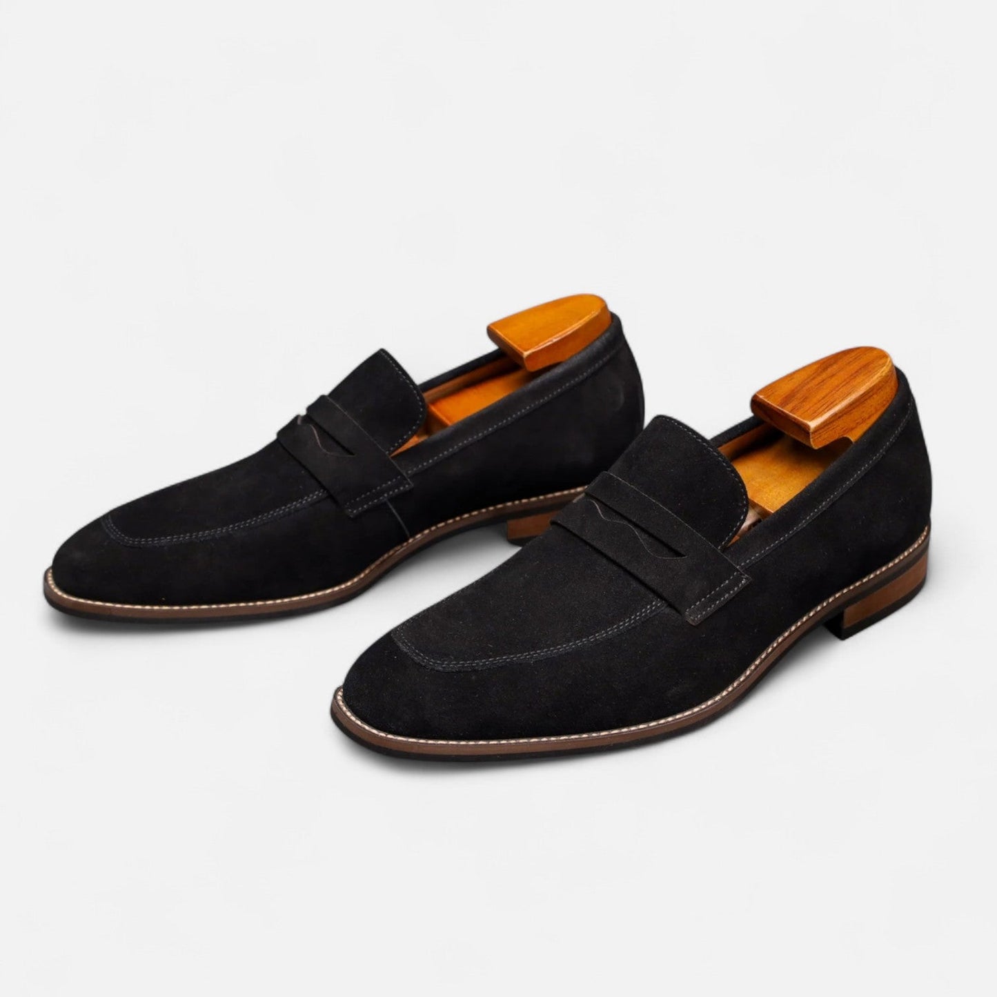 Men's Comfort Penny Loafers - Classic Slip-On Loafer Shoes