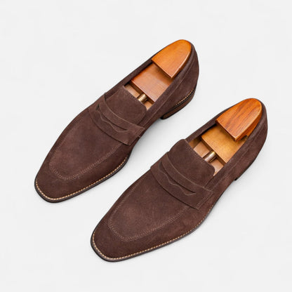 Men's Comfort Penny Loafers - Classic Slip-On Loafer Shoes