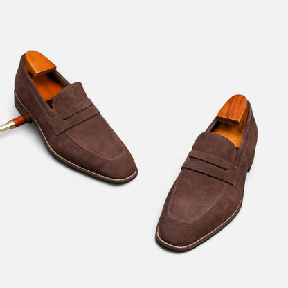 Men's Comfort Penny Loafers - Classic Slip-On Loafer Shoes