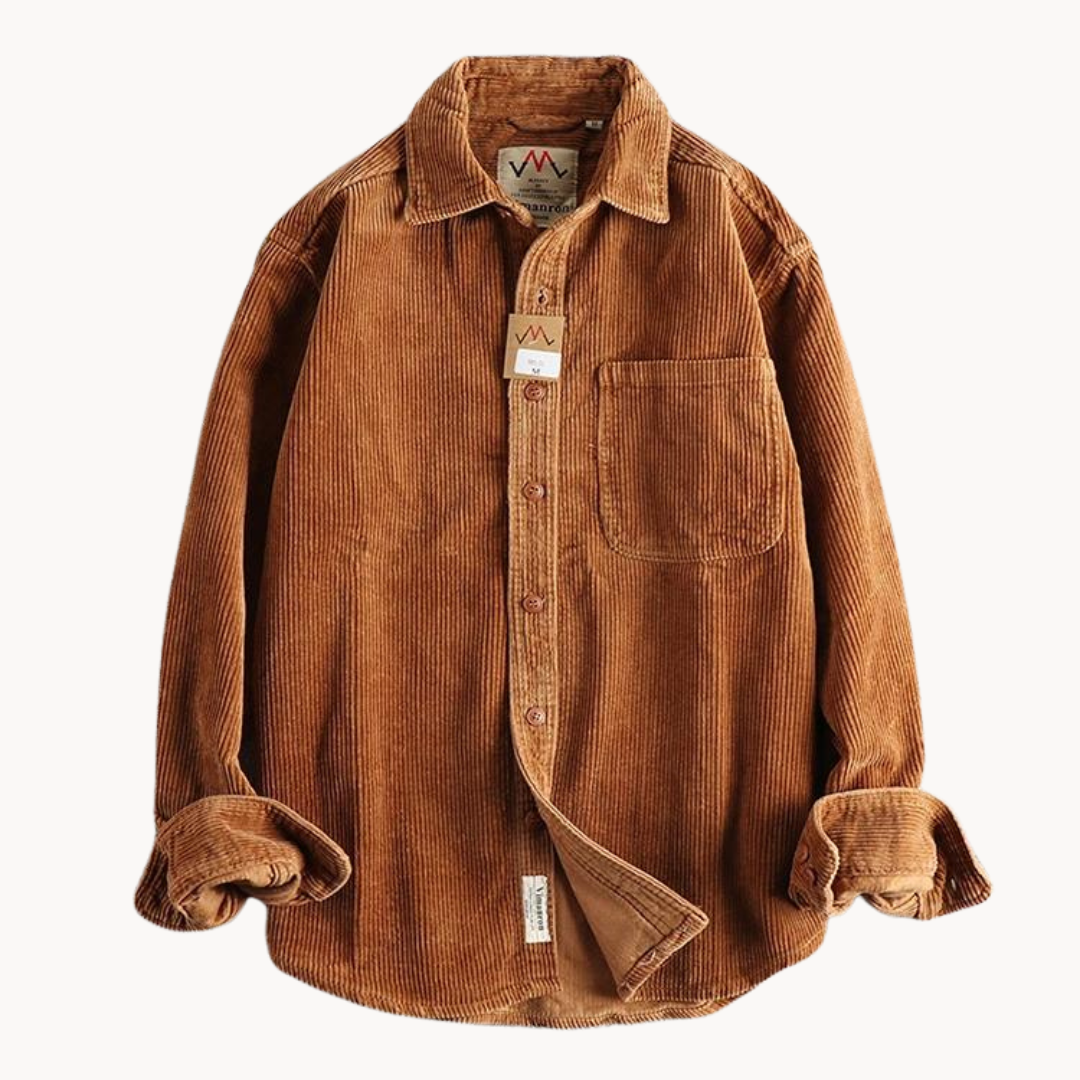 Men's Corduroy Button-Down Workshirt