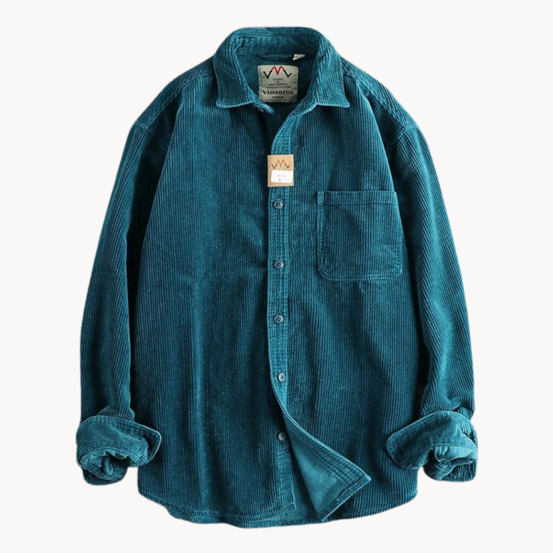Men's Corduroy Button-Down Workshirt