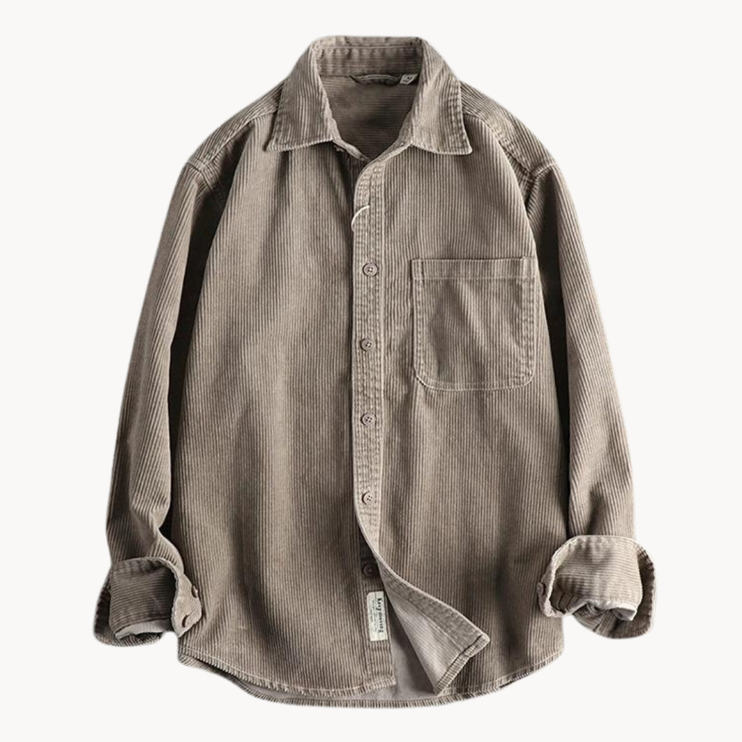 Men's Corduroy Button-Down Workshirt