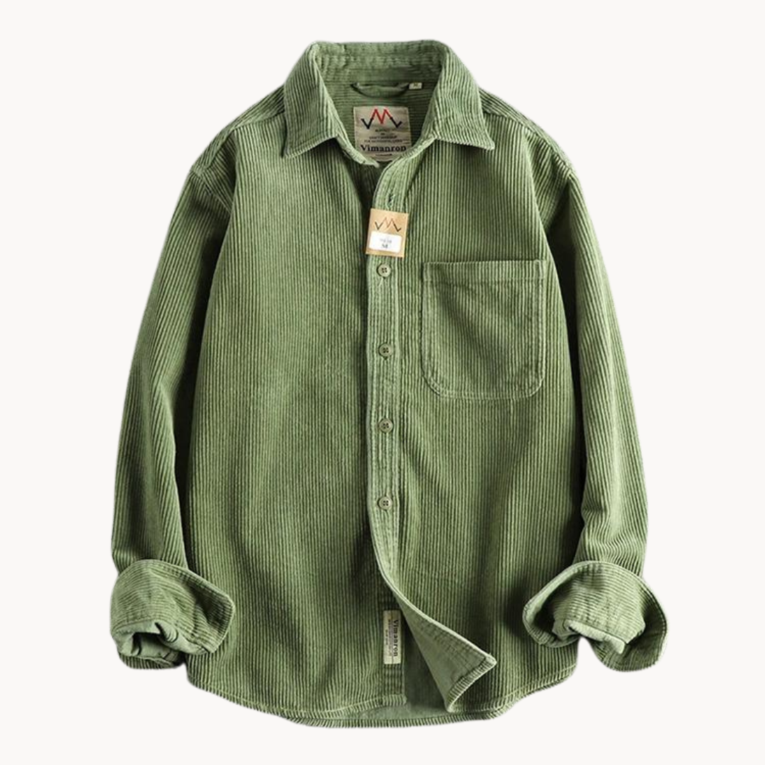 Men's Corduroy Button-Down Workshirt