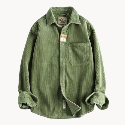 Men's Corduroy Button-Down Workshirt