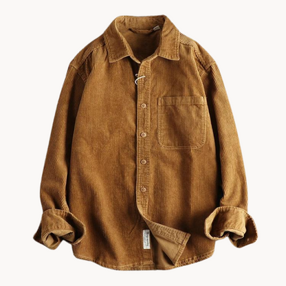 Men's Corduroy Button-Down Workshirt