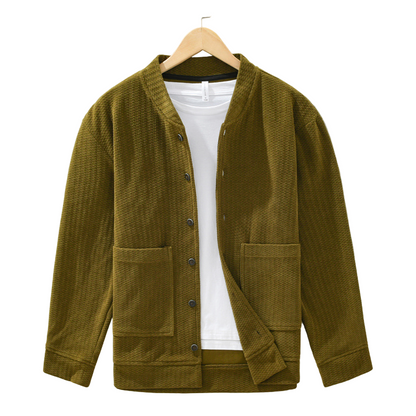 Men's Corduroy Button-Up Jacket