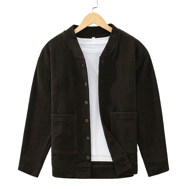 Men's Corduroy Button-Up Jacket