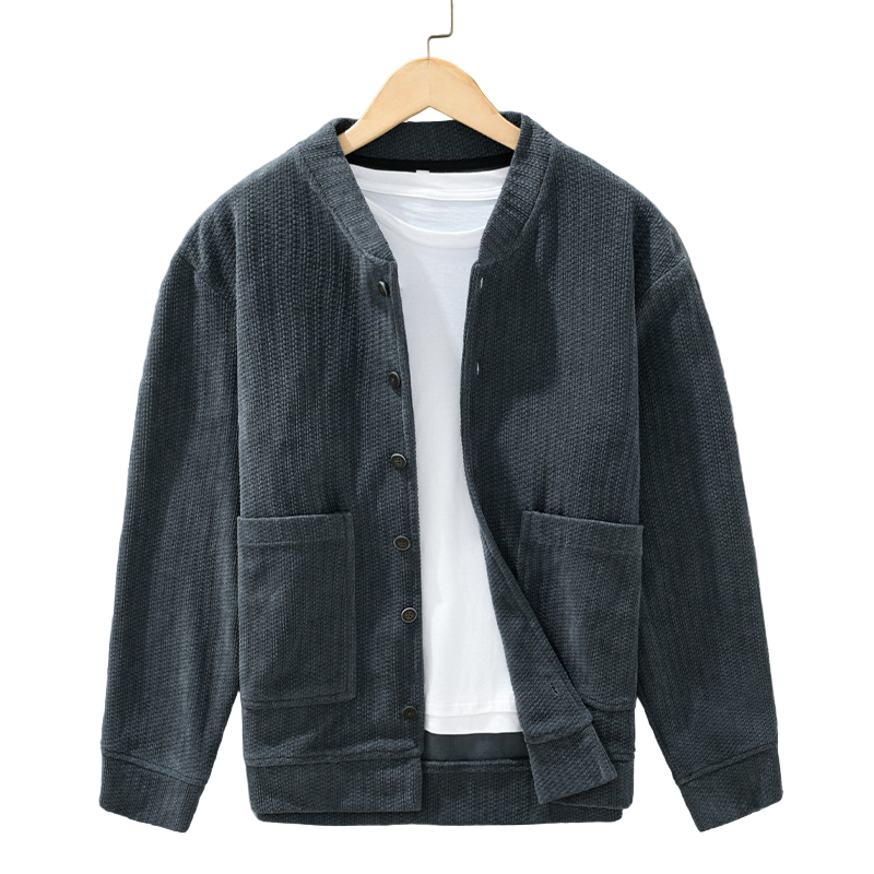 Men's Corduroy Button-Up Jacket